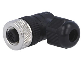 Wtyk M12 PIN 5 żeńskie kod A-DeviceNet / CANopen na przewód RKCW5/9