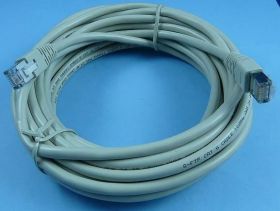 FTP 5e CROSS 7,5mb SZARY PATCHCORD
