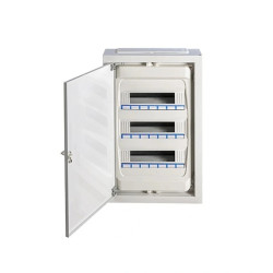 IP40 Rozdzielnica modułowa 3x12 GOLD MP natynkowa (drzwi metalowe) PE+N