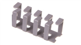 Korytko Grzebieniowe Elestyczne Mocowane Śrubami 20X20x500 Szare /0.5M/ Ec23403