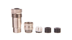 Gniazdo Proste 5P Profibus M12 S/A Ab-C5-M12fsb-Pg9-Sh-Au 22260646