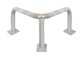 Bariera ochronna Osłona narożników Szary