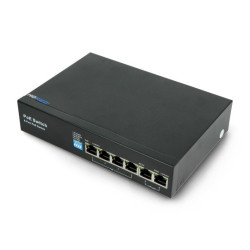Switch PoE Hored PS606E 4 porty POE + 2 porty RJ45 Uplink