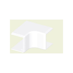 KOPOS 8935 HB Inside Corner Cable Duct White for LHD 30x25 1 Piece RAL 9003