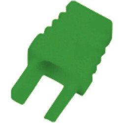 Osłonka wewnętrzna wtyku RJ45 zielona WORECZEK 100szt. Alantec