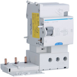RCD, Typ AC, 3-biegunowy, 63A, 300mA, Hager, BS Hager 230 → 400V