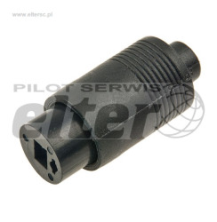 Gniazdo głośnikowe proste przykręcane