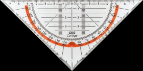 AR23001 College Geometry Set Squares