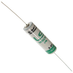 Bateria LS 14500CNA SAFT litowa 3,6V z drutami do lutowania 2100mAh