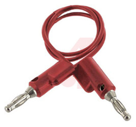 BU-2020-A-12-2, PVC, 10A, 300V, kolor: Czerwony, dł. 300mm, -25 → +105°C, Mueller Electric