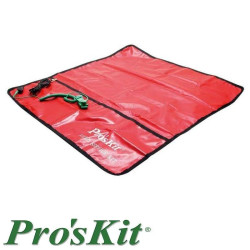 Mata antystatyczna ESD PVC, stołowa 60x65cm z akcesoriami, Proskit 8PK-AS07-1