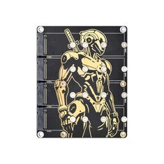 Adapter PCIe do 4 kanałów M2 dla Raspberry Pi 5 wspiera NVMe SSD z szybkim przesyłem 5Gbps.