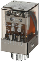 Relay, 3 Form C (NO/NC), 240 V (AC), 8.5 kΩ, 10 A, 400 V (AC), monostable, 60.13.8.240.0040