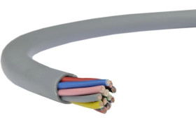 Przewód sterowniczy LIYY 300/300V 12x1 szary linka Technokabel /100m/