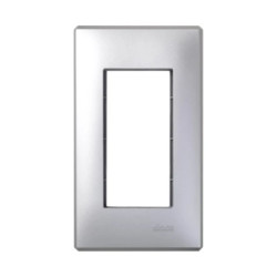 Simon Connect Ramka obudowy S500 1-modułowa, 2x K45 aluminium 51010101-033