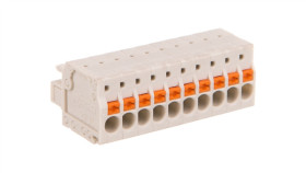 Gniazdo Mcs-Mini 10-Biegunowe Jasnoszare Raster 3,5 Mm 2734-110 /50Szt./