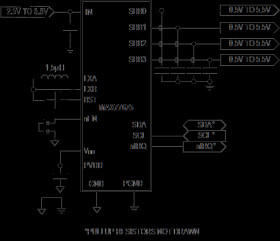 Low I SIMO PMIC with 0.5V to 5.5V Outputs Delivering Up to 700mA Total Output Current
