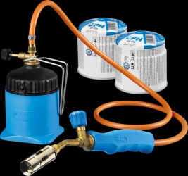 52170 Gas soldering torch LM 3000 including 2 cartridges