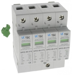Ogranicznik przepięć ze zdalną sygnalizacją 275V AC Typ T2 4P 20kA 1,3kV