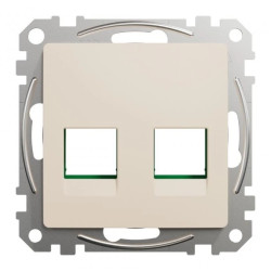 Płytka centralna SYSTIMAX kat. 5e/6UTP,beżowa, Sedna Design i Elements SDD112443C