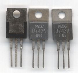 2SD743A TO-220 TRANZYSTOR