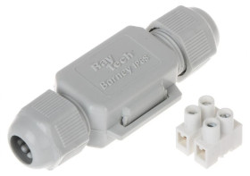 Mufa przelotowa GELBOX 2x2.5mm2 BARNEY IP68 RayTech