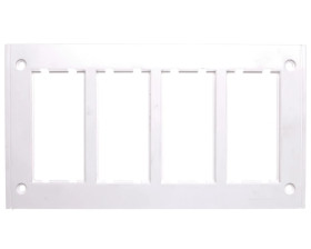 Simon Connect Ramka CIMA PRO poczwórna 8xK45 szary grafit SBM402/14