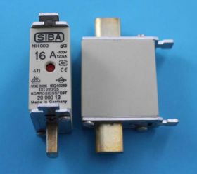 NH000 16A 500V gL/gG ZWŁ.SIBA BEZP.