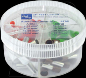 Scattering box insulated, 4.0 - 16.0 mm², 100-piece