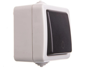 TEKNO Łącznik zwierny śrubowy 10AX 250V szary IP54 25350