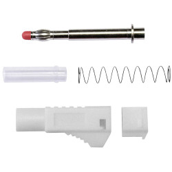 Mueller BU-3261410-9 Stackable 4mm Banana Plug Retractable Sheath