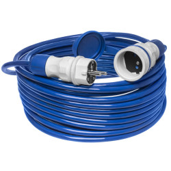 Przedłużacz niebieski poliuretan IP54 1xGN 30m 3x1,5 PS-X1 W-99204 EXTREM Plastrol