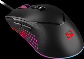 640-20 Mouse, wired, black, RGB LED