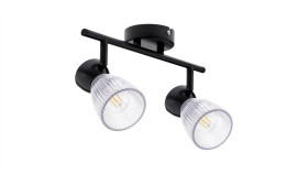 Lampa Sufitowa Best Black 2Xe14 Ml9971 Milagro