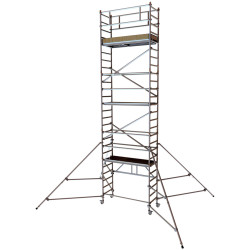 Zarges 5535162 PaxTower 3T with Toeboards &amp; Stabilisers Platform Height 5.6m
