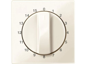 MERTEN Płytka czołowa System M wyłącznika czasowy obrotowy 15 minut kremowy MTN567444 SCHNEIDER ELECTRIC