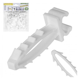 Uchwyt kablowy pojedynczy szybki montaż do kabli okrągłych fi: 4-6 mm APP-03/1