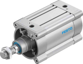 Siłownik pneumatyczny z tłoczyskiem skok: 80mm Festo Ø 125mm dwustronnego działania Action DSBC-125-80-PPVA-N3