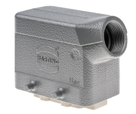 Wzmocnione złącze zasilania 10-pinowe HARTING 16A 500 V Męski PG16