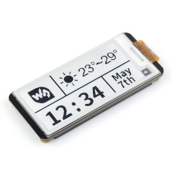 2.13" E-Paper HAT+ for Raspberry Pi (Black/White) (250x122)