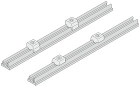 Poręcz szafy, typ: Podpórka PCB, Aluminium