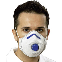 Ekastu 419 283 Dust Mask FFP3 Valved EN 149:2009 Single Use