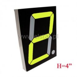 Wyśw. LED 1x4 = 101,6 mm CA żółty