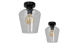 Lampa Sufitowa Santiago Clear 1Xe27 Mlp6602 Milagro