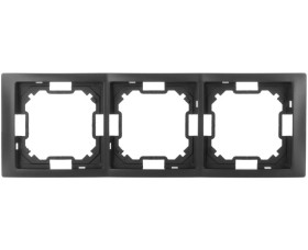 Simon Basic Neos Ramka potrójna grafit matowy BMRC3/28