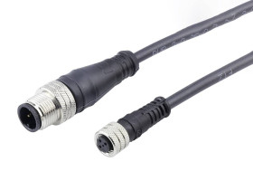 Molex 1200878406 Złącze konfekcjonowane czujnika/aktuatora Molex WOD Industrial Solution, piny: 3, 1.00 m, 1 szt.
