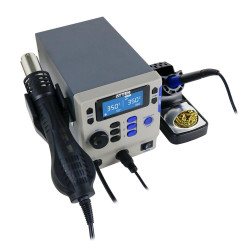 Dual Channel Soldering / Hot Air Rework Station ST-8802 ATTEN