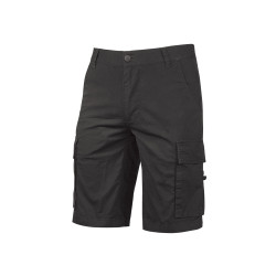 Cargo shorts in stretch cotton canvas Si