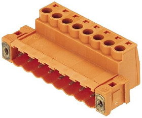 Weidmüller 1000850001 Obudowa złącza pin męskiego na kabel SLS 5.08/12/180F SN SW BX, piny: 12, 15 A, 24 szt.