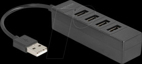 64334 USB 2.0 hub, 4 port, 4x USB-A